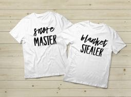 מתנות לזוג – Snore Master & Blanket Stealer